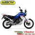Arrow Aprilia Tuareg 660 Terminale Di Scarico Moto Marmitta Sonora Titanio Nero Omologato