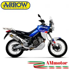 Arrow Aprilia Tuareg 660 Terminale Di Scarico Moto Marmitta Indy Race Titanio Omologato