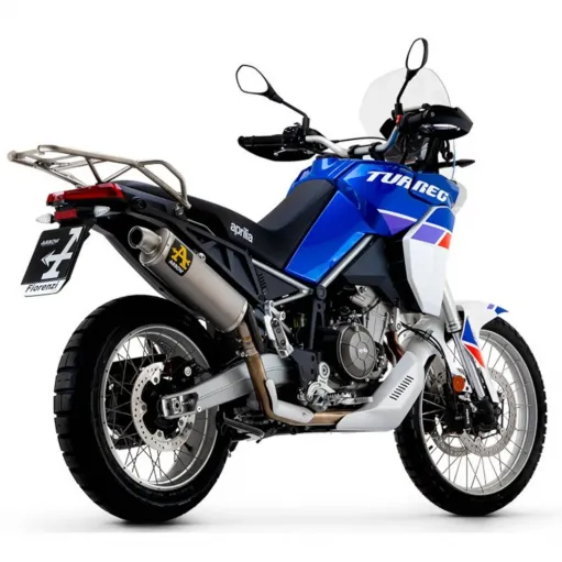 Arrow Aprilia Tuareg 660 Terminale Di Scarico Moto Marmitta Indy Race Titanio Omologato