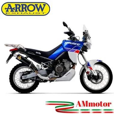 Arrow Aprilia Tuareg 660 Terminale Di Scarico Moto Marmitta Indy Race Titanio Nero Omologato