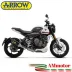 Arrow Triumph Trident 660 Scarico Completo Moto Terminale Veloce Alluminio Nero Omologato