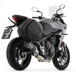 Arrow Triumph Tiger 660 Scarico Completo Moto Terminale Veloce Alluminio Nero Racing 2