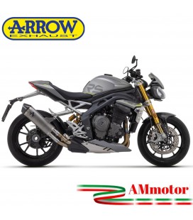 Arrow Triumph Speed Triple 1200 RS / RR Terminale Di Scarico Moto Marmitta Race-Tech Titanio