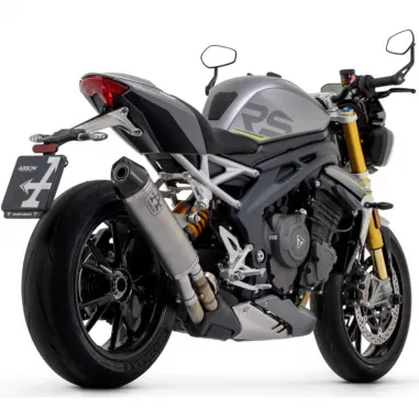 Arrow Triumph Speed Triple 1200 RS / RR Terminale Di Scarico Moto Marmitta Race-Tech Titanio