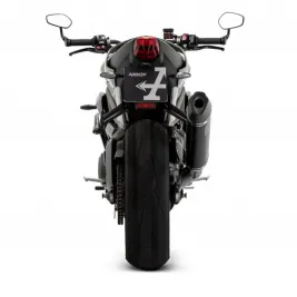 Arrow Triumph Steeet Triple 765 / RS 20 - 2022 Terminale Di Scarico Moto Marmitta Veloce Alluminio Nero Racing 2