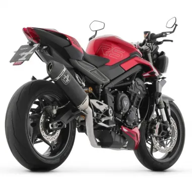 Arrow Triumph Steeet Triple 765 / RS 2023 Kit Scarico Completo Moto Veloce Alluminio Nero Omologato