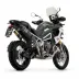 Arrow Triumph Tiger 1200 Terminale Di Scarico Moto Marmitta Veloce Alluminio Nero Racing Con Paracalore