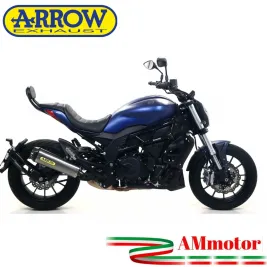 Arrow Benelli 502 C 19 - 2020 Terminale Di Scarico Moto Marmitta Works Titanio Omologato