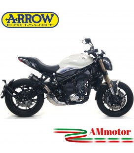 Arrow Benelli 752 S 19 - 2020 Terminale Di Scarico Moto Marmitta Pro-Race Nichrom Dark Omologato