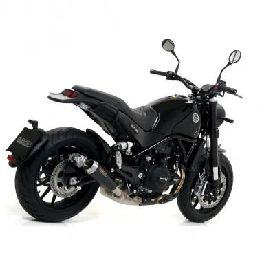 Arrow Benelli Leoncino 500 17 - 2020 Terminale Di Scarico Moto Marmitta Pro-Race Nichrom Dark Omologato