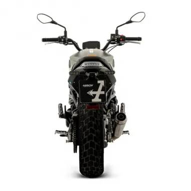 Arrow Benelli Leoncino 800 Terminale Di Scarico Moto Marmitta Pro-Race Nichrom Omologato