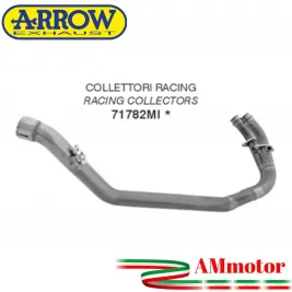 Benelli Trk 702 / 702X Arrow Moto Collettori Di Scarico Racing In Acciaio