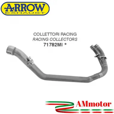 Benelli Trk 702 / 702X Arrow Moto Collettori Di Scarico Racing In Acciaio