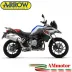 Arrow Bmw F 750 GS Terminale Di Scarico Moto Marmitta Maxi Race-Tech Alluminio Omologato