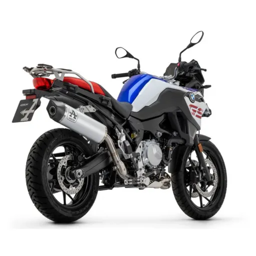 Arrow Bmw F 750 GS Terminale Di Scarico Moto Marmitta Maxi Race-Tech Alluminio Omologato
