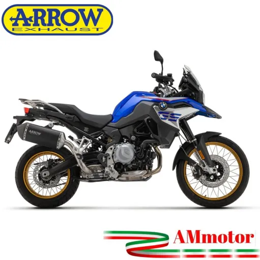 Arrow Bmw F 850 GS Terminale Di Scarico Moto Marmitta Sonora Titanio Nero Omologato
