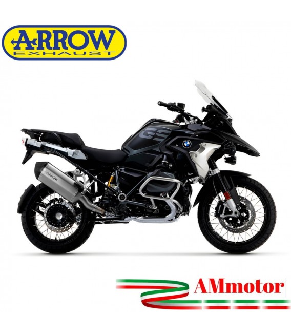 Arrow Bmw R 1250 GS / Adventure Terminale Di Scarico Moto Marmitta Sonora Titanio Omologato