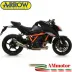 Terminale Di Scarico Arrow Ktm 1290 SuperDuke R 20 - 2023 Slip-On X-Kone Titanio Moto