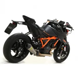Terminale Di Scarico Arrow Ktm 1290 SuperDuke R 20 - 2023 Slip-On X-Kone Titanio Moto 2
