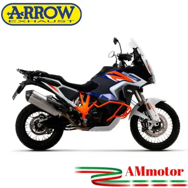 Arrow Ktm 1290 Super Adventure S / R 21 - 2024 Terminale Di Scarico Moto Sonora Titanio Racing