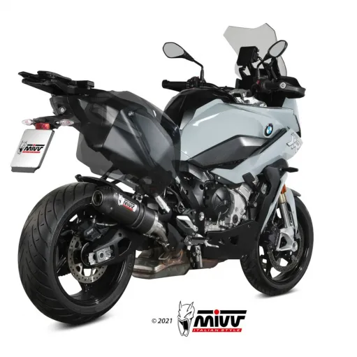 Mivv Bmw S 1000 XR 20 - 2024 Terminale Di Scarico Moto Marmitta Oval Carbon Cap Omologato
