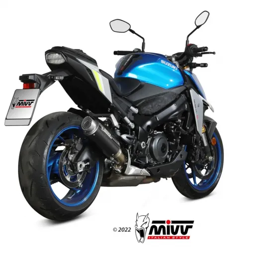 Mivv Suzuki Gsx-S 950 Terminale Di Scarico Moto Marmitta Gp Pro Carbonio Omologato