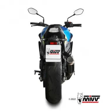 Mivv Suzuki Gsx-S 950 Terminale Di Scarico Moto Marmitta Gp Pro Carbonio Omologato