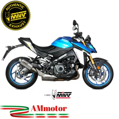 Mivv Suzuki Gsx-S 950 Terminale Di Scarico Moto Marmitta Gp Pro Titanio Omologato