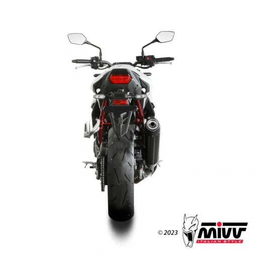 Mivv Honda Hornet 750 CB Terminale Di Scarico Moto Marmitta Oval Carbon Cap Omologato
