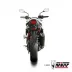 Mivv Honda Hornet 750 CB Terminale Di Scarico Moto Marmitta Oval Carbon Cap Omologato