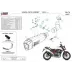 Mivv Honda Hornet 750 CB Terminale Di Scarico Moto Marmitta Delta Race Carbonio Omologato