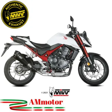 Mivv Honda Hornet 750 CB Terminale Di Scarico Moto Marmitta Delta Race Carbonio Omologato
