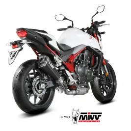 Mivv Honda Hornet 750 CB Terminale Di Scarico Moto Marmitta Delta Race Carbonio Omologato 2