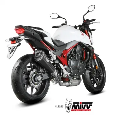 Mivv Honda Hornet 750 CB Terminale Di Scarico Moto Marmitta Delta Race Carbonio Omologato