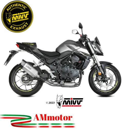 Mivv Honda Hornet 750 CB Terminale Di Scarico Moto Marmitta SR-1 Inox Omologato