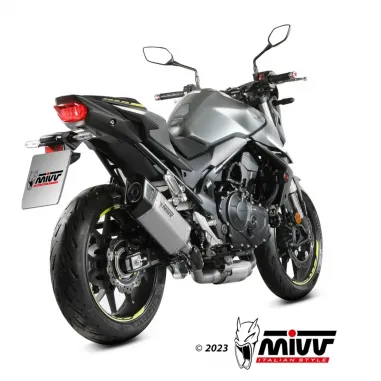 Mivv Honda Hornet 750 CB Terminale Di Scarico Moto Marmitta SR-1 Inox Omologato