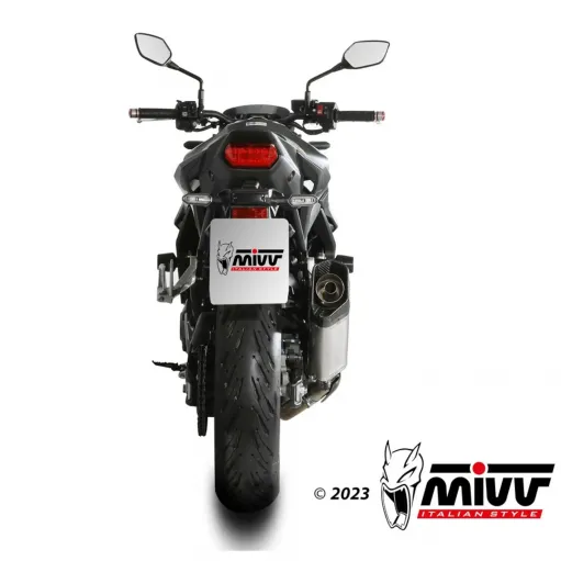 Mivv Honda Hornet 750 CB Terminale Di Scarico Moto Marmitta SR-1 Inox Omologato