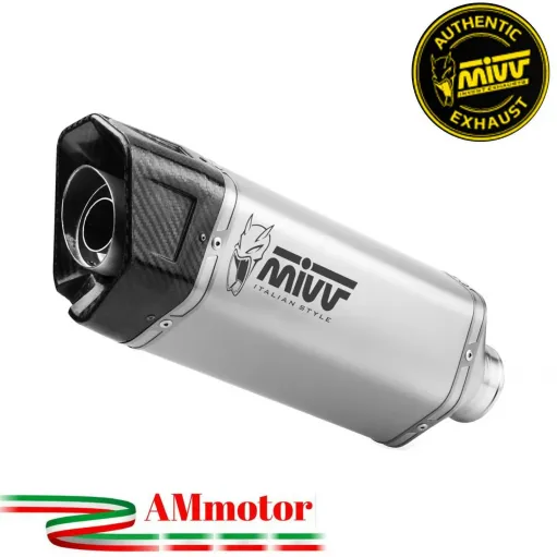Mivv Honda Hornet 750 CB Terminale Di Scarico Moto Marmitta SR-1 Inox Omologato