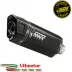 Mivv Honda Hornet 750 CB Terminale Di Scarico Moto Marmitta SR-1 Inox Nero Omologato