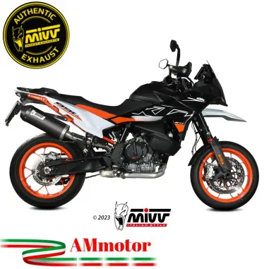 Mivv Ktm 890 SMT Terminale Di Scarico Moto Marmitta Oval Carbonio Cap Omologato