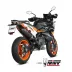 Mivv Ktm 890 SMT Terminale Di Scarico Moto Marmitta Oval Carbonio Cap Omologato