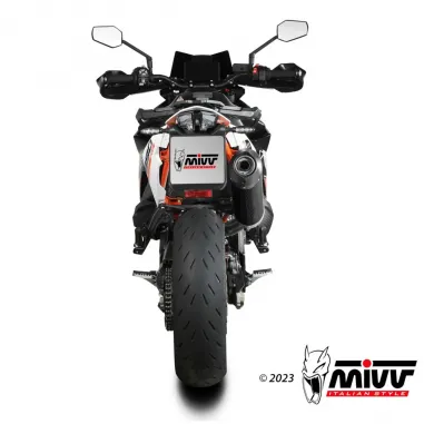 Mivv Ktm 890 SMT Terminale Di Scarico Moto Marmitta Oval Carbonio Cap Omologato
