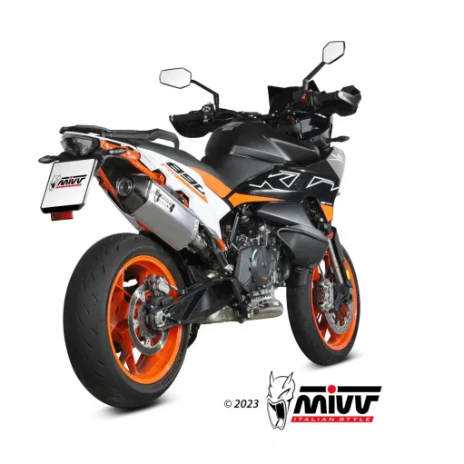 Mivv Ktm 890 SMT Terminale Di Scarico Moto Marmitta Speed Edge Inox Omologato