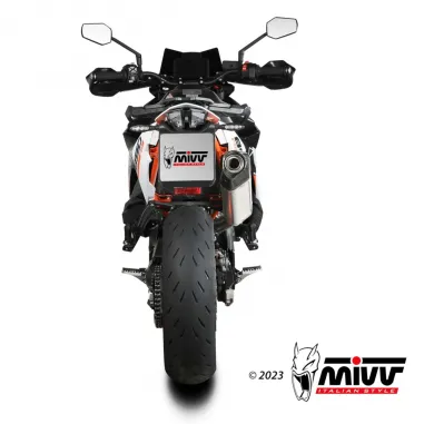 Mivv Ktm 890 SMT Terminale Di Scarico Moto Marmitta Speed Edge Inox Omologato