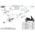 Mivv Piaggio Beverly 300 Terminale Di Scarico Per Scooter Mover Inox Nero