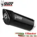 Mivv Piaggio Beverly 300 Terminale Di Scarico Per Scooter Mover Inox Nero