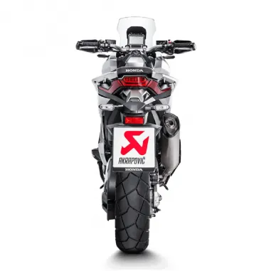 Akrapovic Honda X-Adv 750 Terminale Di Scarico Slip-On Line Titanio Moto Scooter Omologato