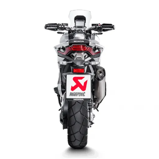 Akrapovic Honda X-Adv 750 Terminale Di Scarico Slip-On Line Titanio Moto Scooter Omologato
