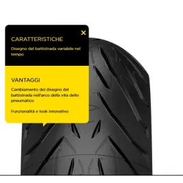 Pirelli Angel ST 120 70 ZR 190 50 17 Coppia Pneumatici Moto Gomme 2