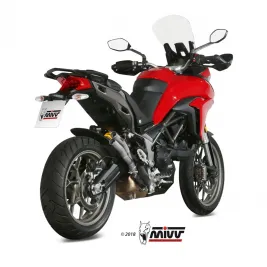 Mivv Ducati Multistrada 950 / S Terminale Di Scarico Marmitta Double Gun Inox Moto 2